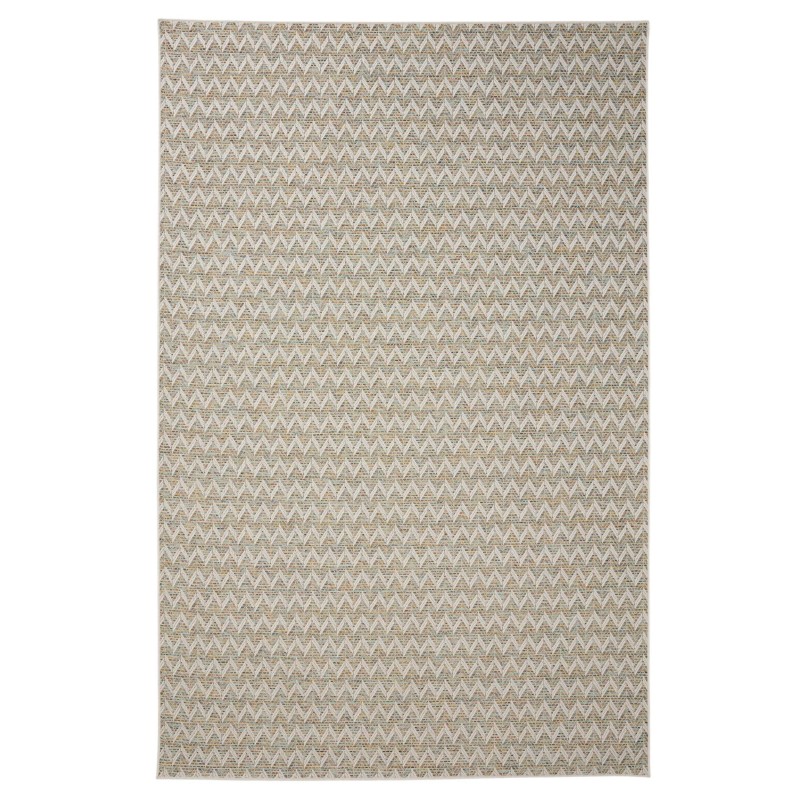 Sise- ja välivaip Agra sinine/kreem 140x200 cm