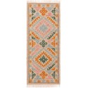 Käsitsi kootud Kilim Zohra mitmevärviline/beež 80x200 cm