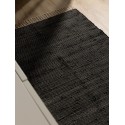 Taaskasutatud materjalist vaip Tom Black 80x250 cm