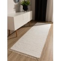 Taaskasutatud materjalist Tom Cream vaip 80x250 cm
