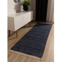 Taaskasutatud materjalist vaip Tom Dark Blue 70x200 cm