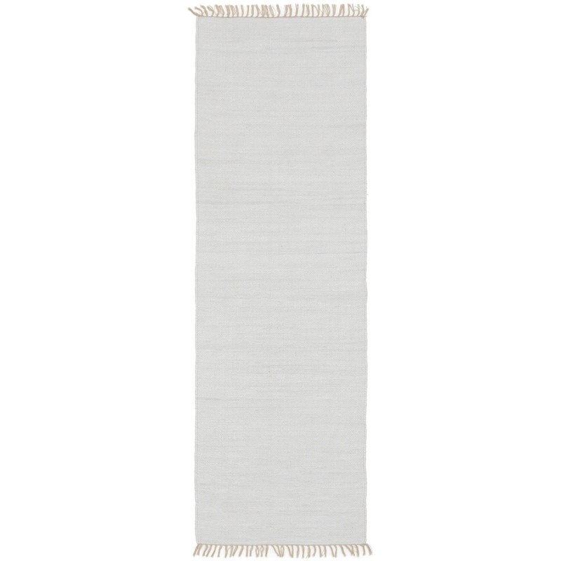Taaskasutatud materjalist Tom Cream vaip 70x200 cm