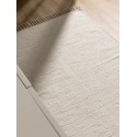 Taaskasutatud materjalist Tom Cream vaip 70x200 cm