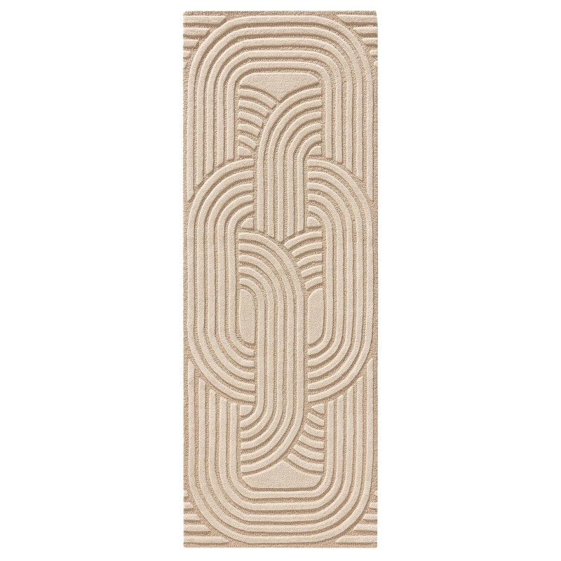 Wool Runner Nuria Beige 70x200 cm