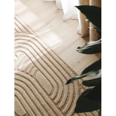 Wool Runner Nuria Beige 70x200 cm