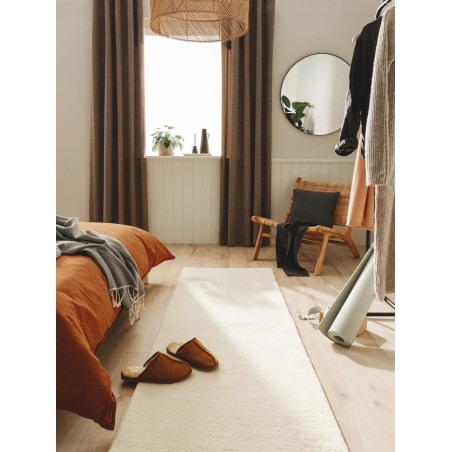 Wool Runner Berber Cream 80x250 cm