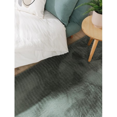 Kunstkarusnahast vaip Karvane Roheline 80x300 cm