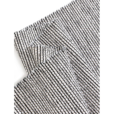 Puuvillane vaip Ron Beež/Must 80x250 cm