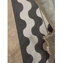 In- & Outdoor Runner Metro must/valge 80x240 cm