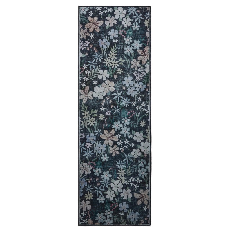 Runner vaip Milly Mitmevärviline/Must 80x240 cm
