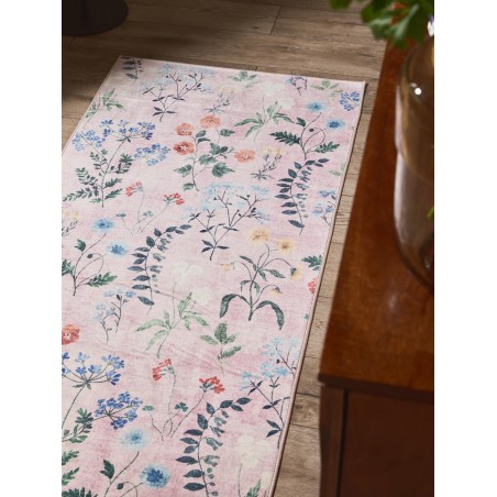 Runner vaip Milly Mitmevärviline/Roosa 80x240 cm