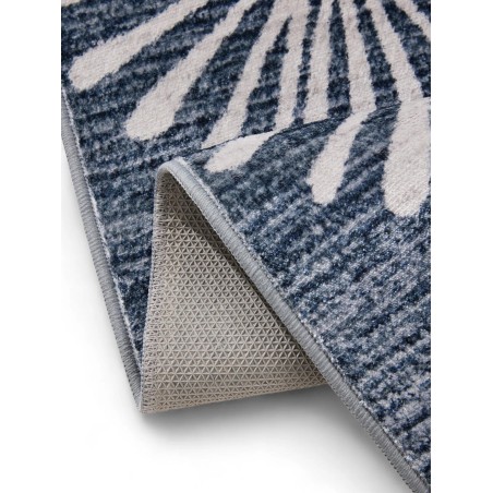 Runner vaip Milly Charcoal/Blue 80x240 cm