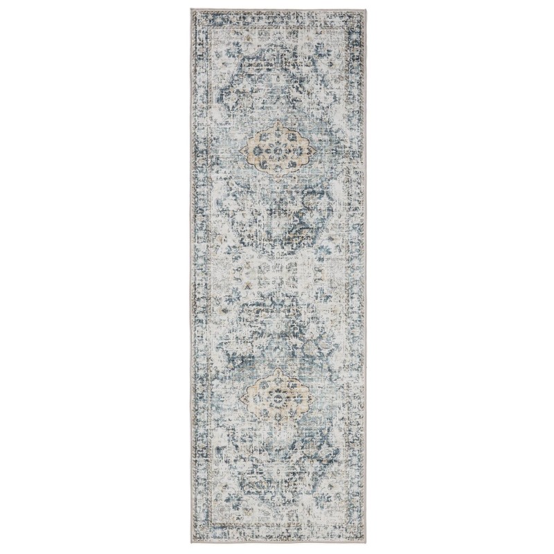 Runner vaip George Blue 80x240 cm