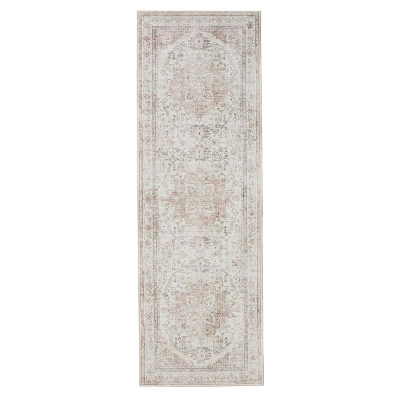 Runner vaip George Rose/Beež 80x240 cm