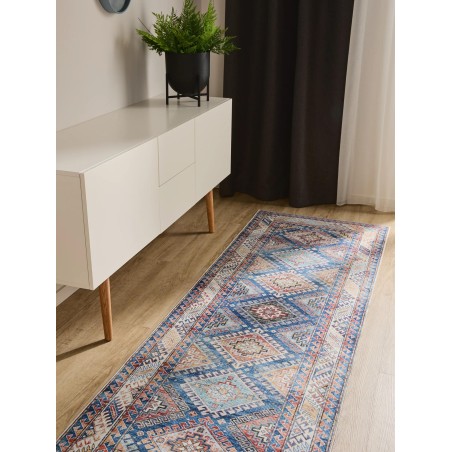 Runner vaip George Blue 80x240 cm