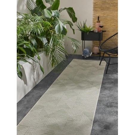 In- & Outdoor Runner Bronco Mint 80x250 cm