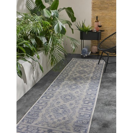 In- & Outdoor Runner Bronco Tumesinine 80x250 cm