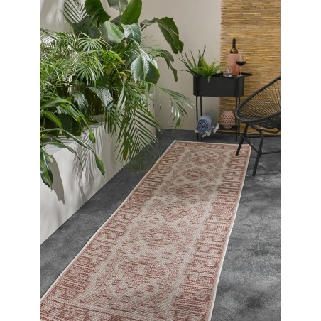 In- & Outdoor Runner Bronco Terracotta 80x250 cm