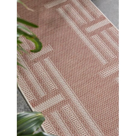 In- & Outdoor Runner Bronco Terracotta 80x250 cm