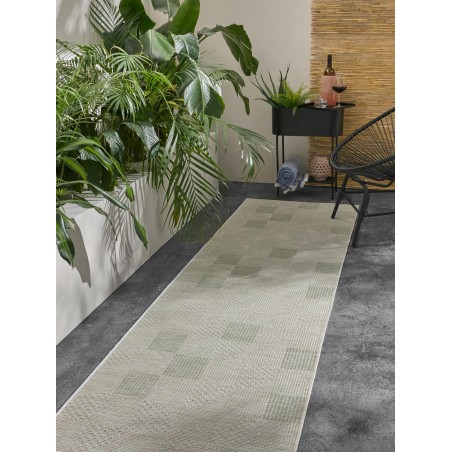 In- & Outdoor Runner Bronco Mint 80x250 cm