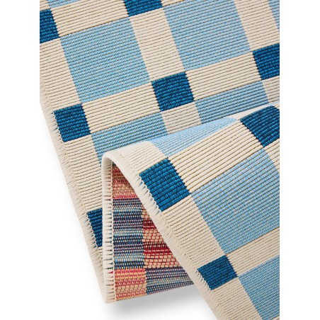 In- & Outdoor Runner Jovis Blue 80x250 cm