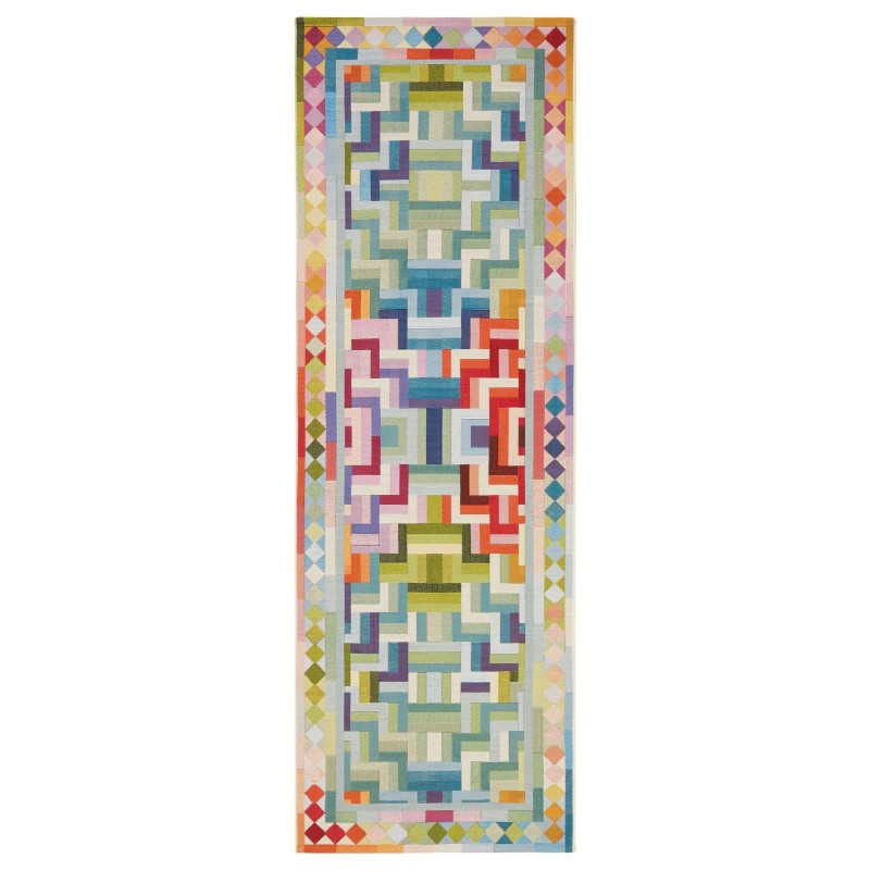 Sise- ja välivaip runner Jovis mitmevärviline/oranž 80x250 cm