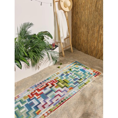 Sise- ja välivaip runner Jovis mitmevärviline/oranž 80x250 cm