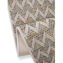 In- & Outdoor Runner Agra Blue/Cream 80x240 cm