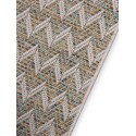 In- & Outdoor Runner Agra Blue/Cream 80x240 cm