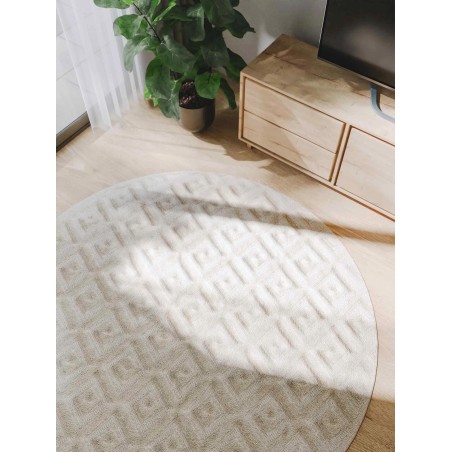 Vaip Leo Cream ø 160 cm