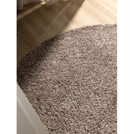 Pestav Shaggy vaip Soho Taupe ø 120 cm
