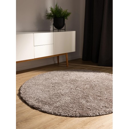 Pestav Shaggy vaip Soho Taupe ø 200 cm