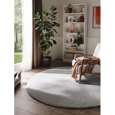 Pestav Shaggy vaip Melvin Helehall ø 200 cm