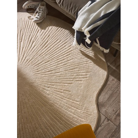 Pestav vaip Pam Beige ø 160 cm