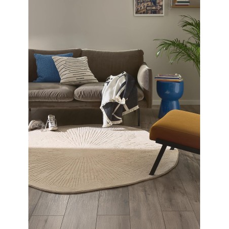Pestav vaip Pam Beige ø 200 cm