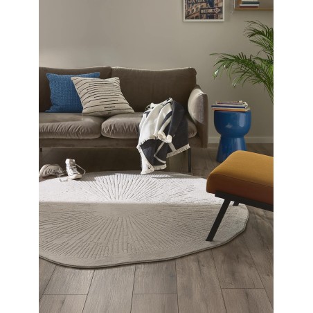 Pestav vaip Pam Grey ø 160 cm