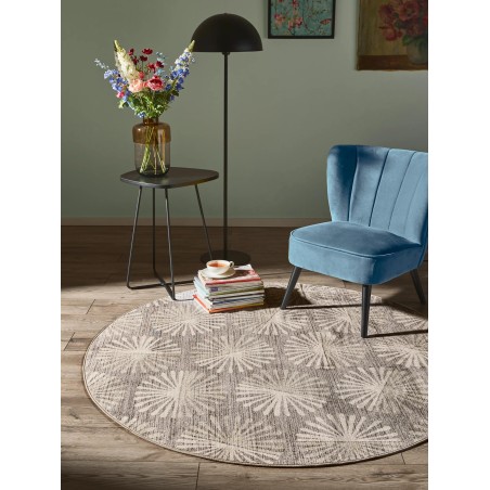 Pestav vaip Milly Taupe ø 160 cm