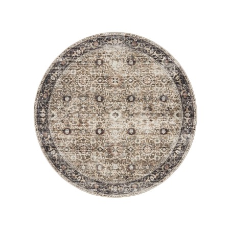 Pestav vaip George Charcoal/Taupe ø 120 cm