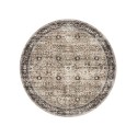 Pestav vaip George Charcoal/Taupe ø 120 cm