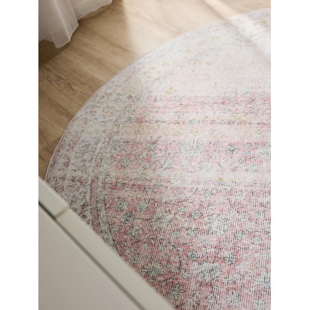 Pestav vaip George Beige/Rose ø 120 cm