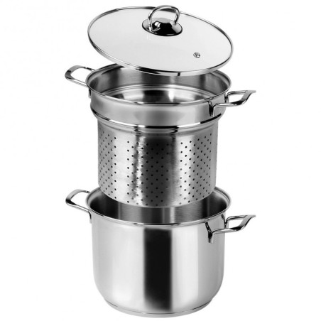 Klaaskaanega pastapott teras ANETT 6 l 3 tk | FreshDesign.ee