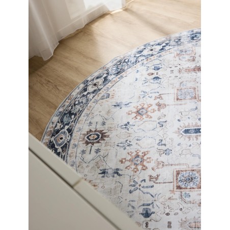 Pestav vaip George kreem/hall ø 160 cm