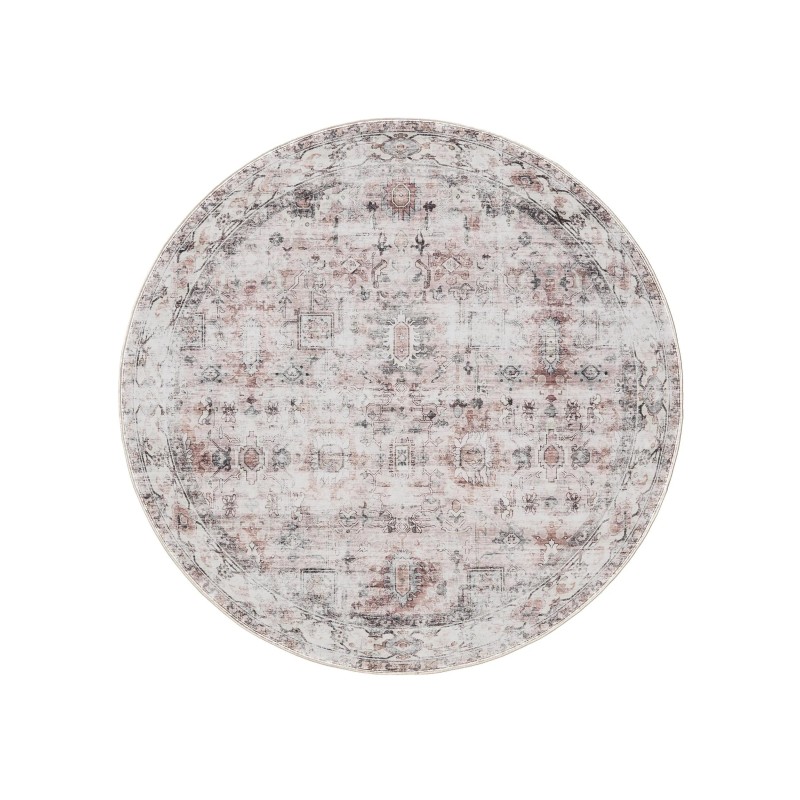 Pestav vaip George Cream/Taupe ø 120 cm