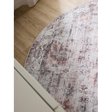 Pestav vaip George Cream/Taupe ø 120 cm