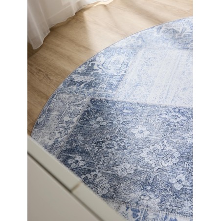 Pestav vaip George Blue ø 120 cm