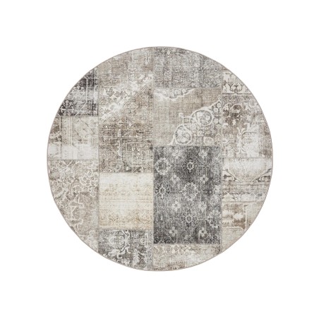 Washable Rug George Grey ø 120 cm