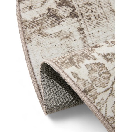 Washable Rug George Grey ø 120 cm