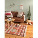 Käsitsi kootud Kilim Zohra mitmevärviline/punane 200x300 cm