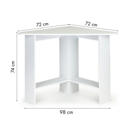 Valge nurga arvutilaud | FreshDesign.ee