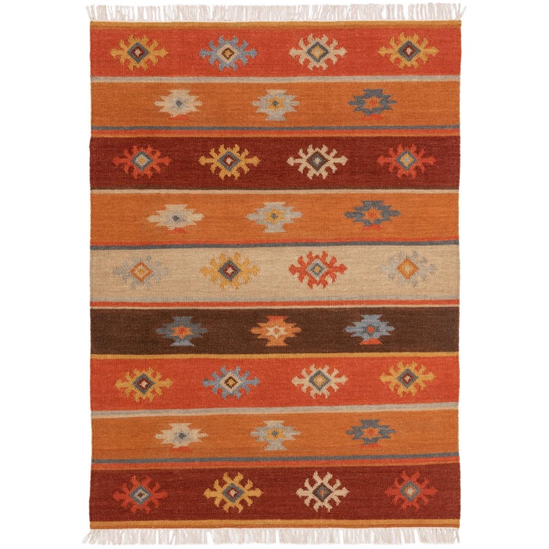 Käsitsi kootud Kilim Zohra mitmevärviline 200x300 cm